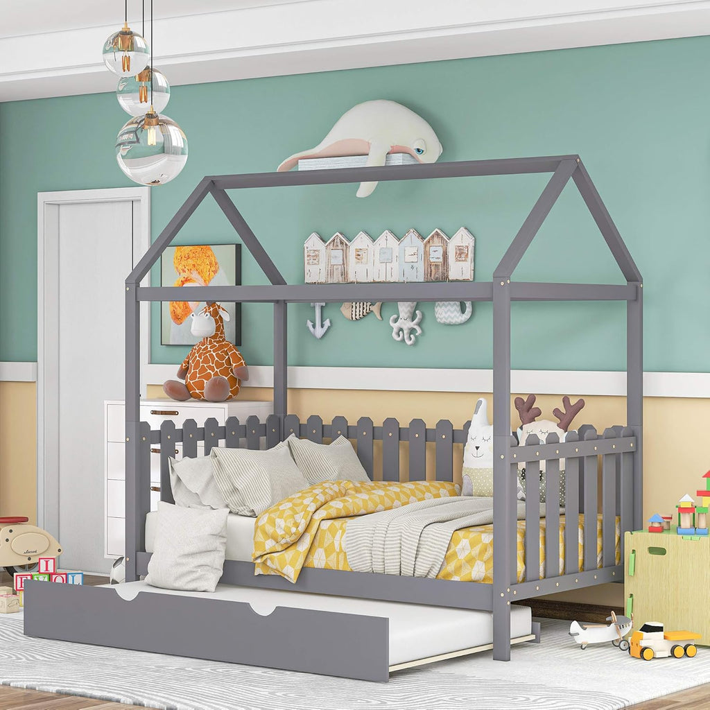 Walnut Twin Daybed with 2 Drawers E466