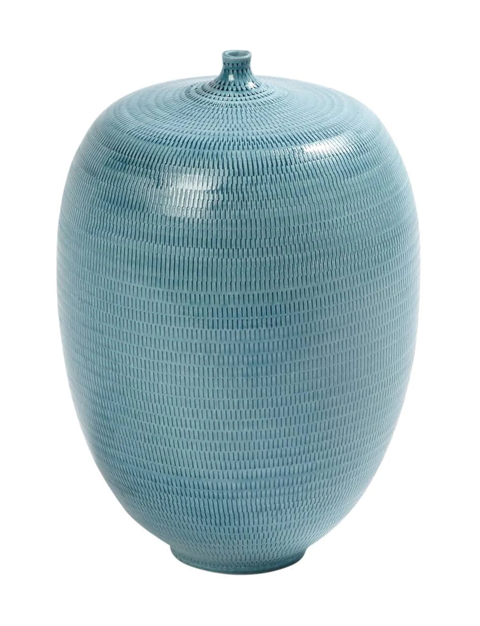 Sea Blue Fat Bottle I520889