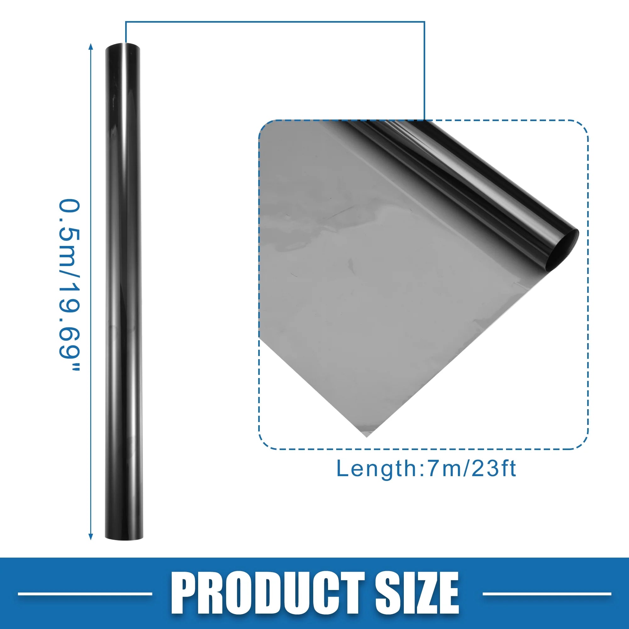 70% VLT 0.5x7m Car Ceramic Window Tint Film L694