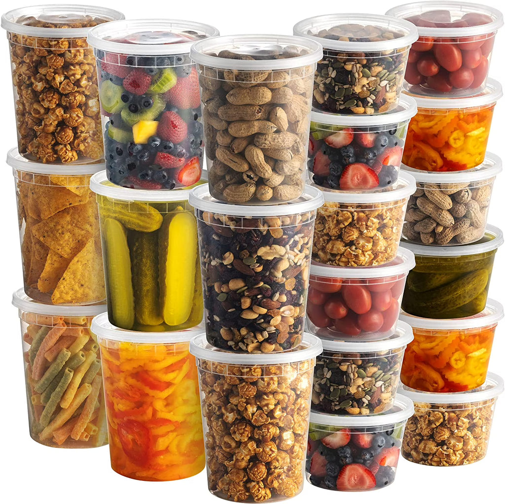 48-Pack Airtight Food Storage Containers with 54 Lids X8517