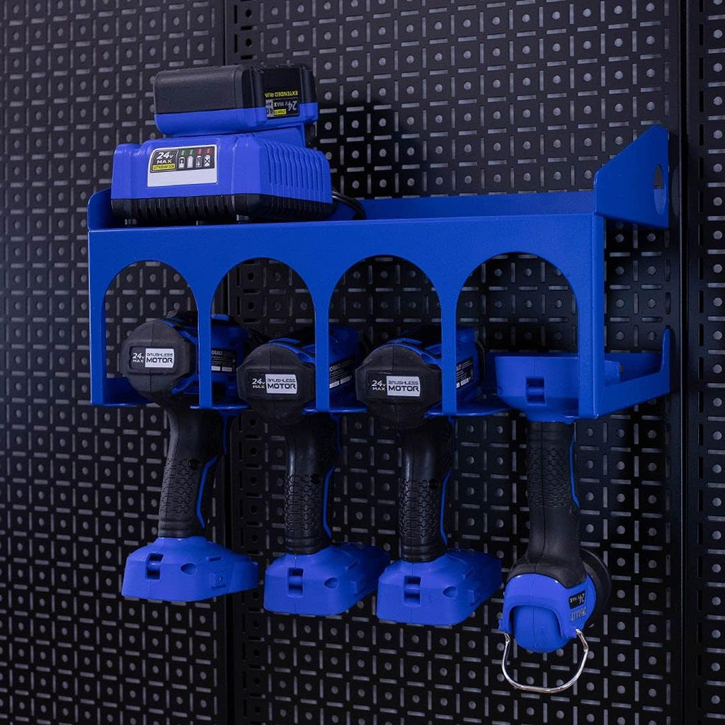 Blue Pack of 2 Cordless Drill Holder Z163
