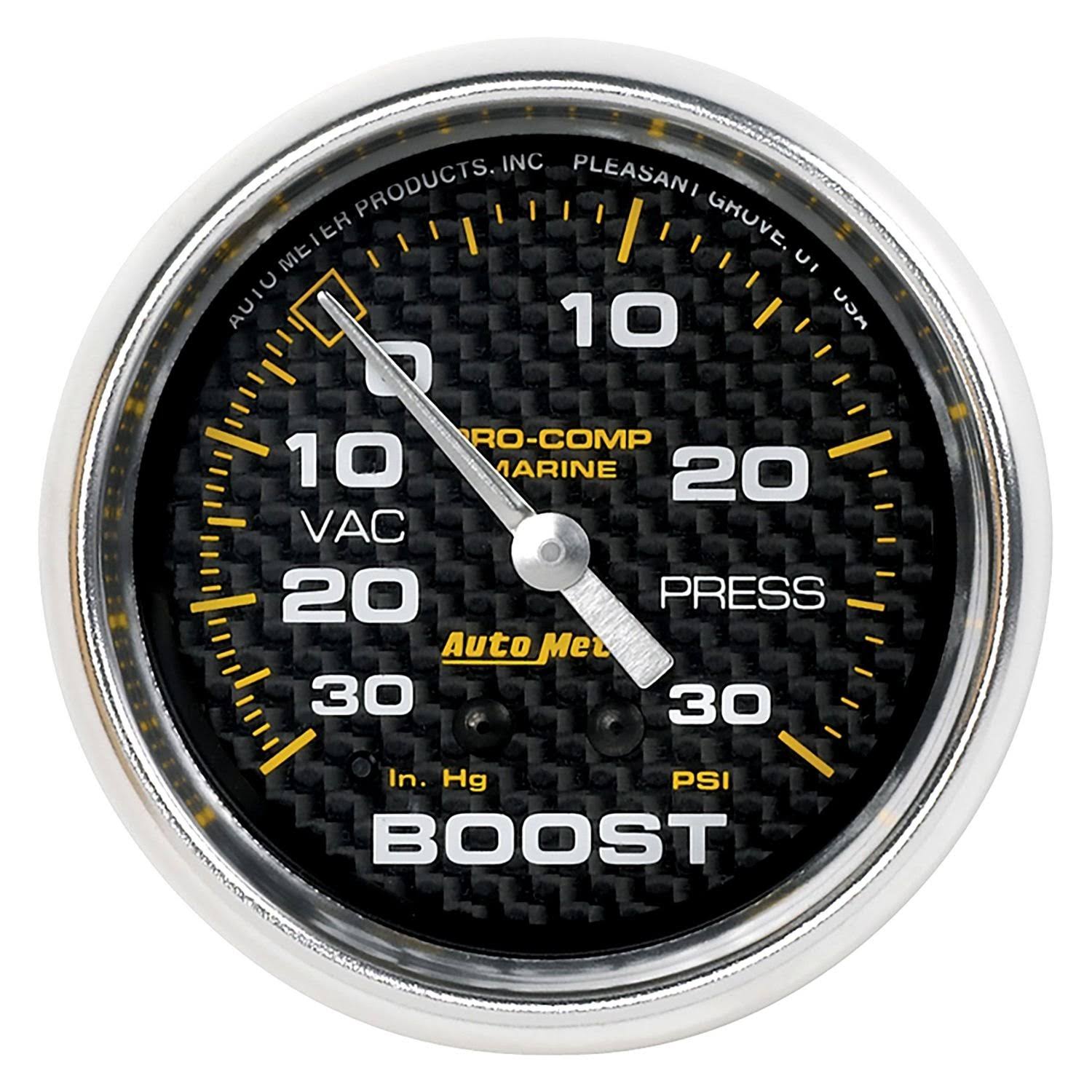 Marine Mechanical Vacuum/Boost Gauge C1436