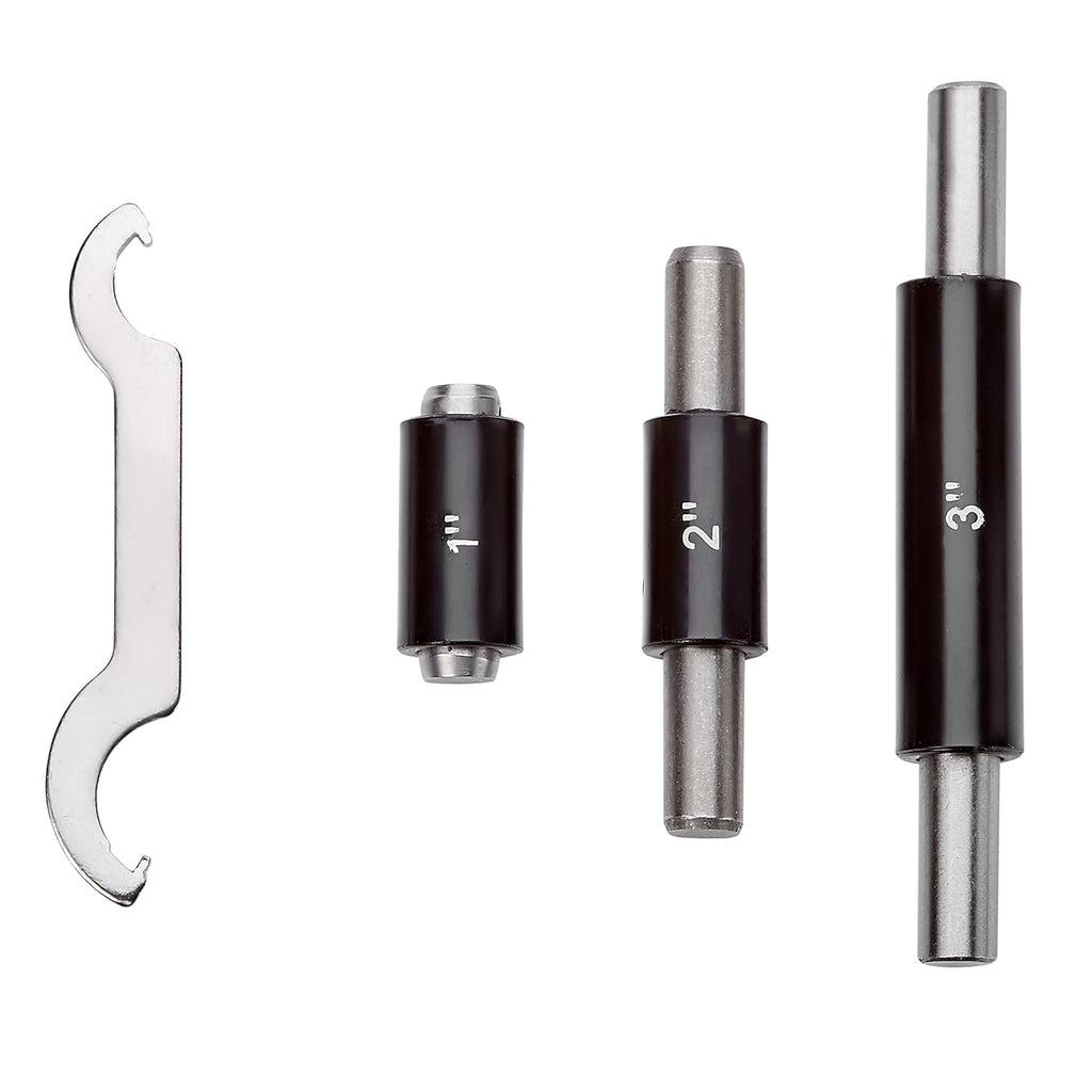 Outside Micrometer Set 0-4 / 0.0001 Precision Machinist Tools w/Carbide Tips, Ratchet Stop N287