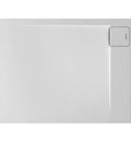 White Rectangle Right Corner Shower Tray L10220