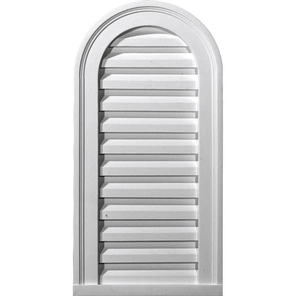 Cathedral 28x22H x 18x22W Gable Vent Louver U601402