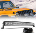42” 240W LED Work Light Spot Flood Combo Beam with Wiring Harness Y238