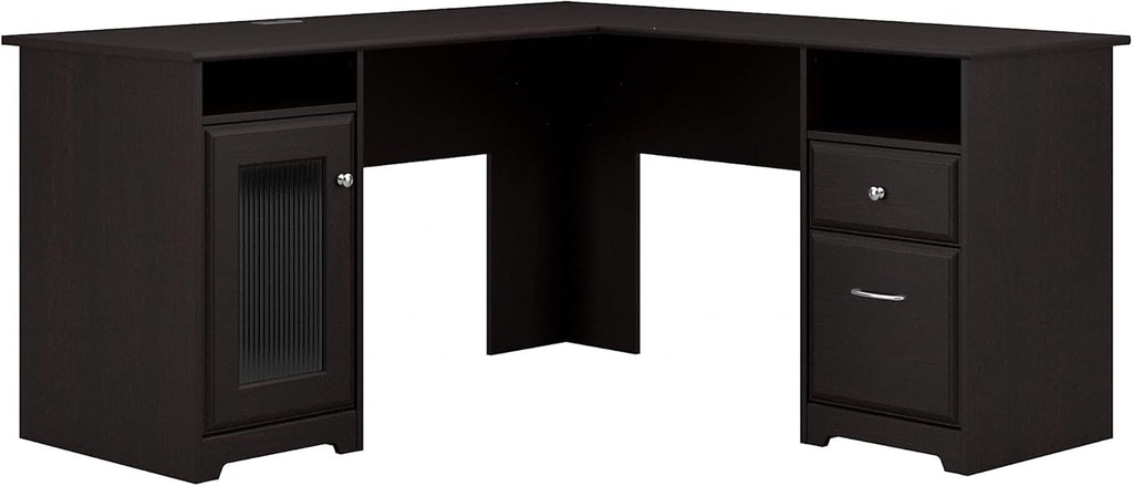 Ash Gray L Shape Desk N89128
