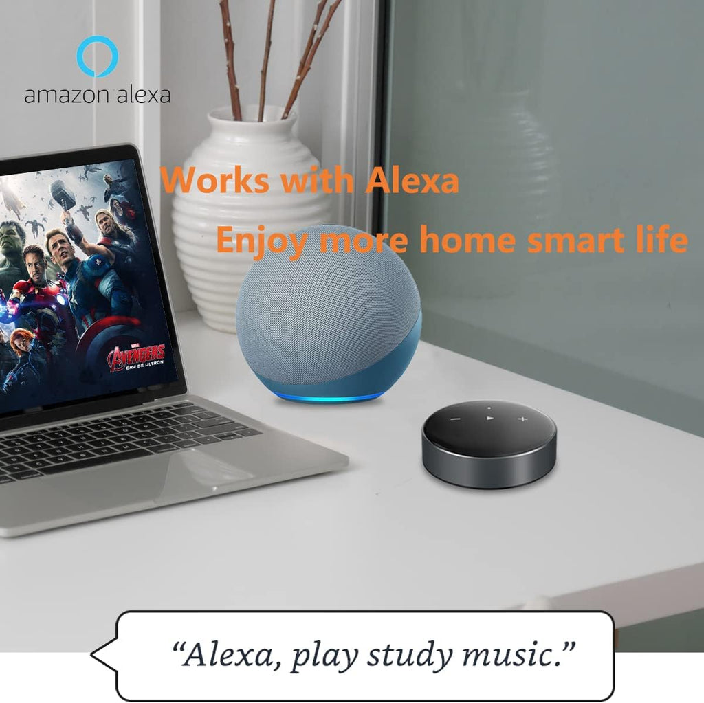 Wiim Mini Airplay 2 Music Streamer WiFi/Bluetooth Wireless Connection, Multiroom/Multizone Stereo Receiver Audio Adapter D8963
