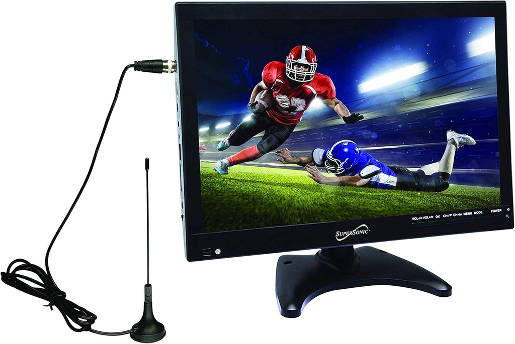 Portable Digital LED TV 14" with USB, SD, and HDMI Input P227