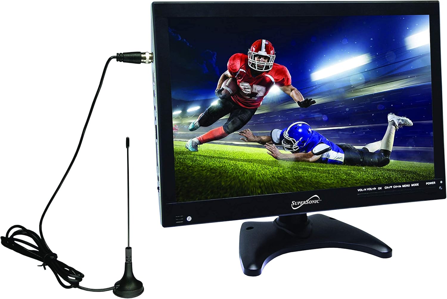 Portable Digital LED TV 14" with USB, SD, and HDMI Input P227