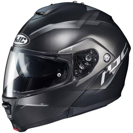 Semi-Flat Black Motorcycle Helmet D32435