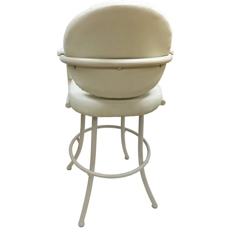 34x22 Vinyl Upholstered Swivel Tilt Extra Tall Bar Stool in Beige N9376