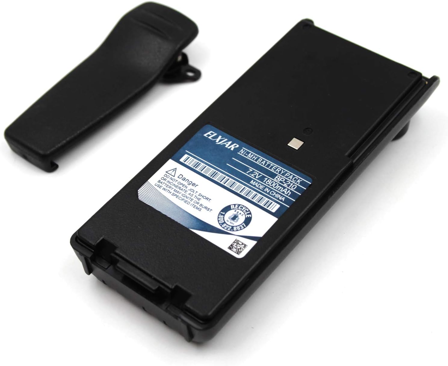(2-Pack) 7.2V 1800mAh Ni-MH Replacement Battery for ICOM Radios A413751