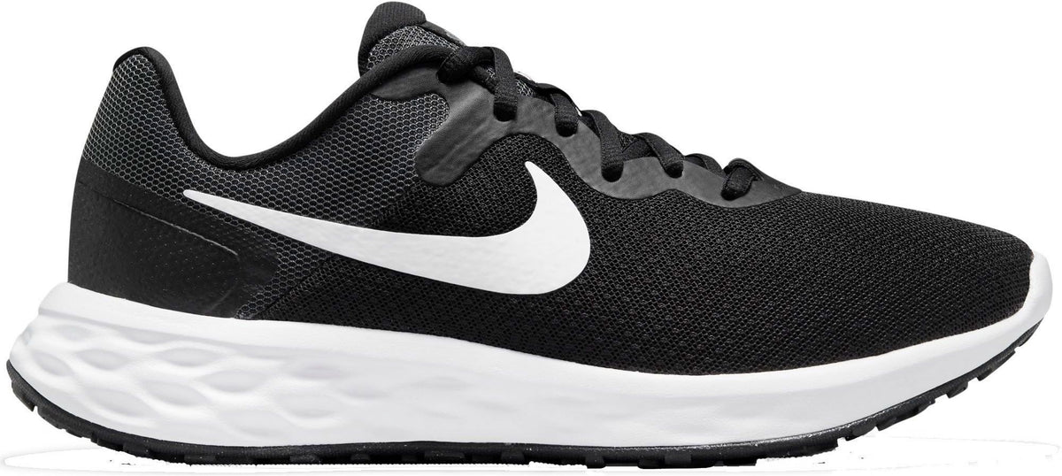 Black/White Women's Running Shoes O673