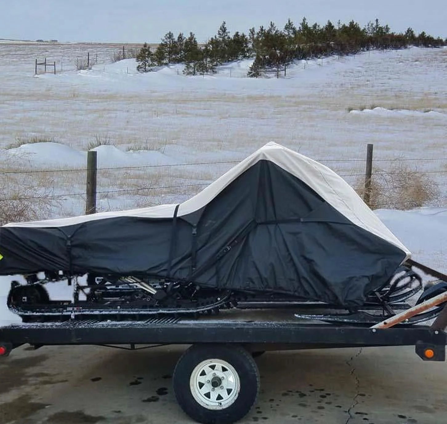 600D Snowmobile Travel and Storage Cover Y16448