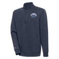 Heather Navy Quarter-Zip Pullover Sweatshirt M9955