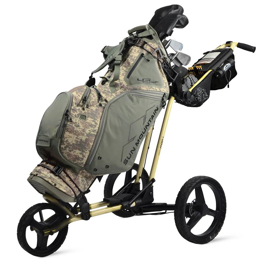 Big Sky Blue Push Cart P646