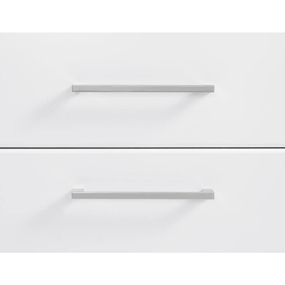 White 4 Drawer Base Cabinet P132