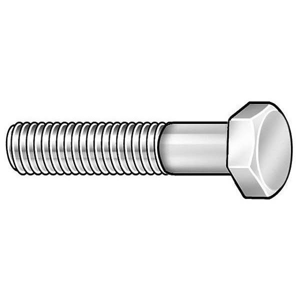 3/4 inch-10 Grade 2 Hex Head Cap Screw, Steel, Pk 20 K89503