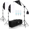 Photo Studio Lighting Kit Set with Softbox and Light Stand P779822