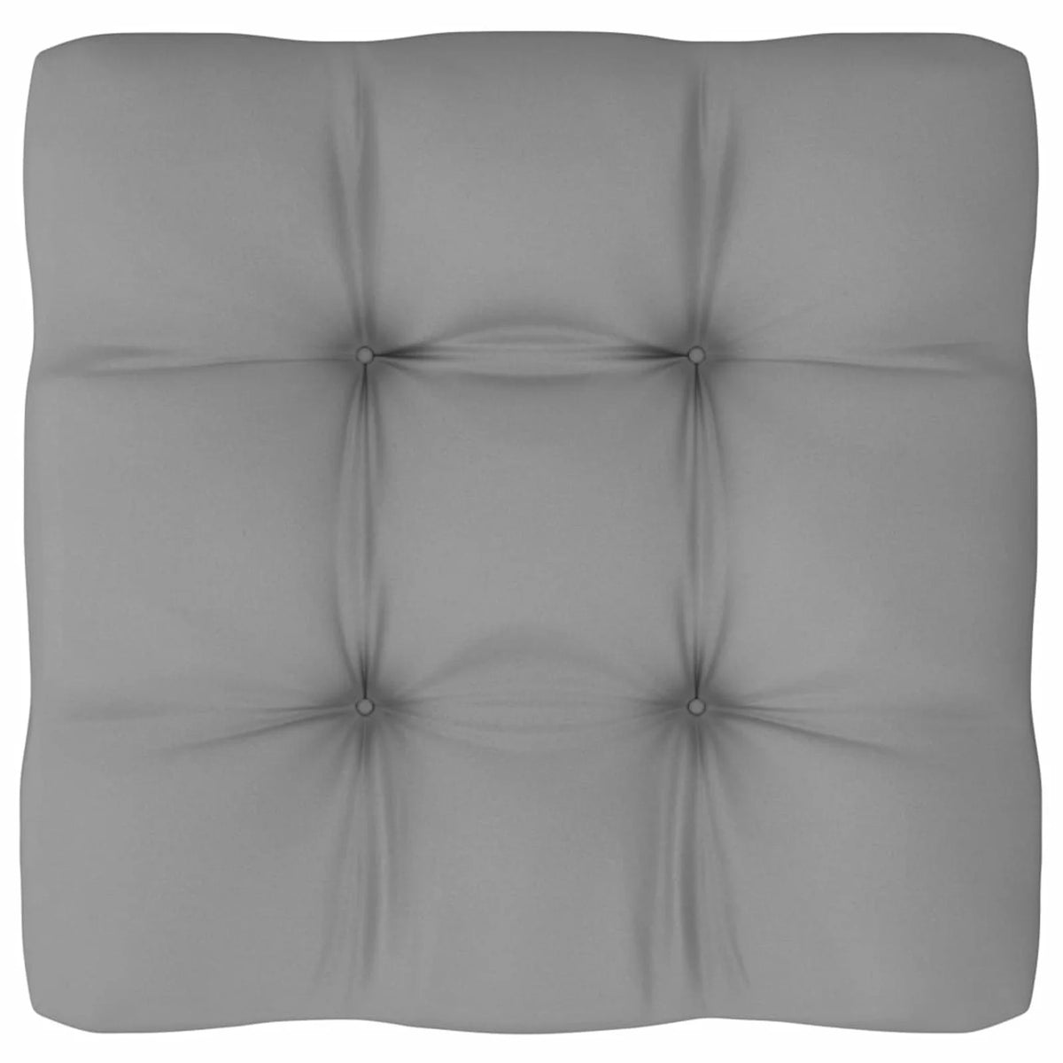 13 Piece Gray Cushioned Pinewood Sectional Outdoor Furniture Set H1667