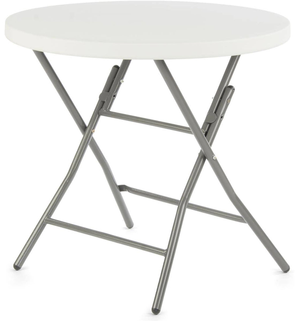 White Folding Café Table S9275