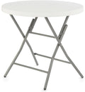 White Folding Café Table S9275