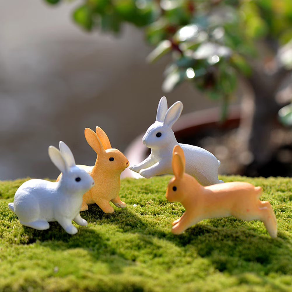 Rabbit Miniature Landscape DIY Garden Decor Ornament C652167