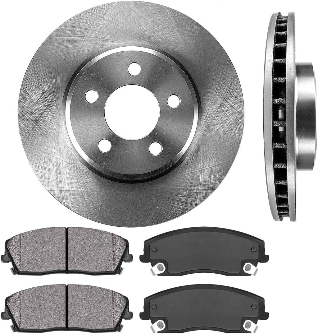 5 Lug Brake Rotors and Metallic Brake Pads P233
