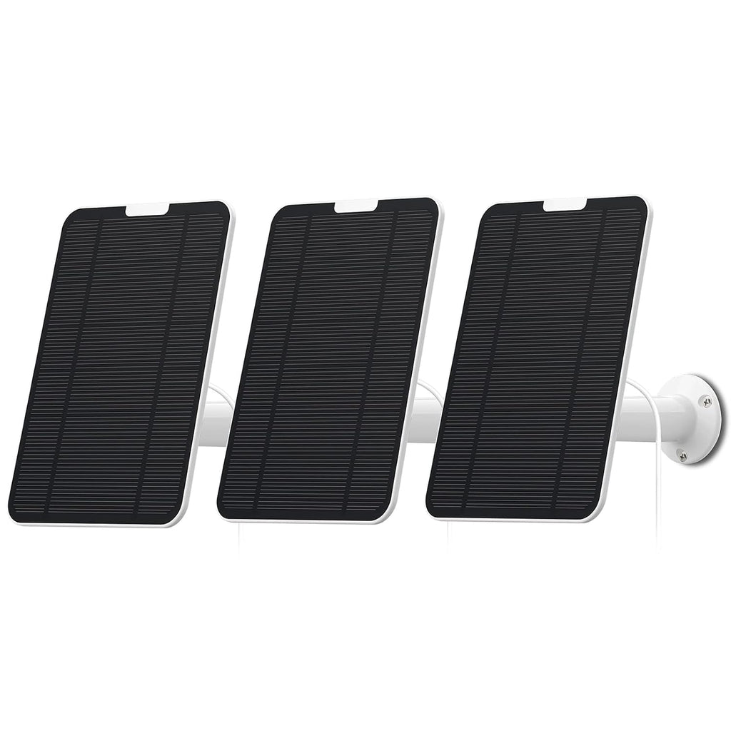 Solar Panel with Wall Mount, IP65 Weatherproof, 13.1ft Power Cable B999829