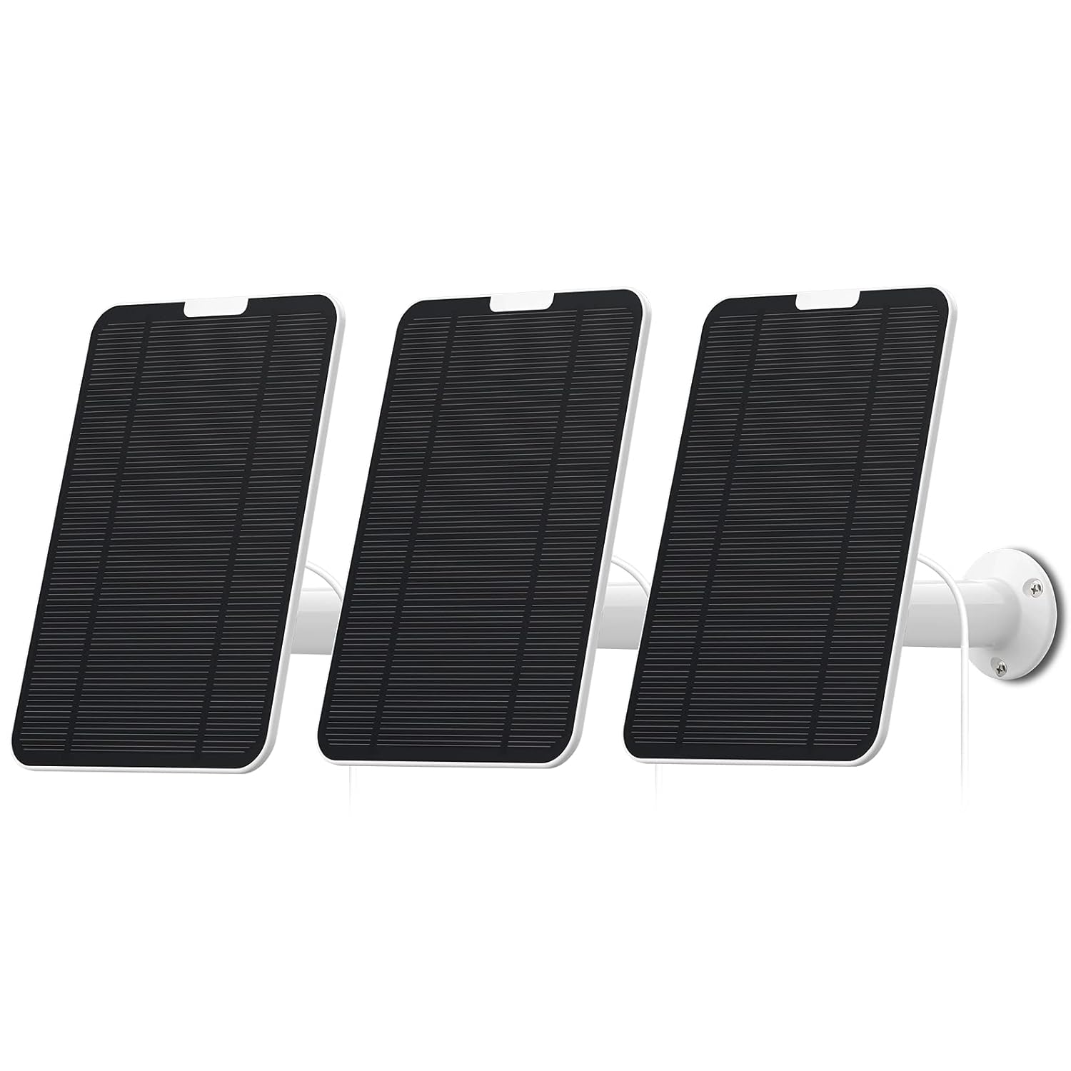 Solar Panel with Wall Mount, IP65 Weatherproof, 13.1ft Power Cable B999829