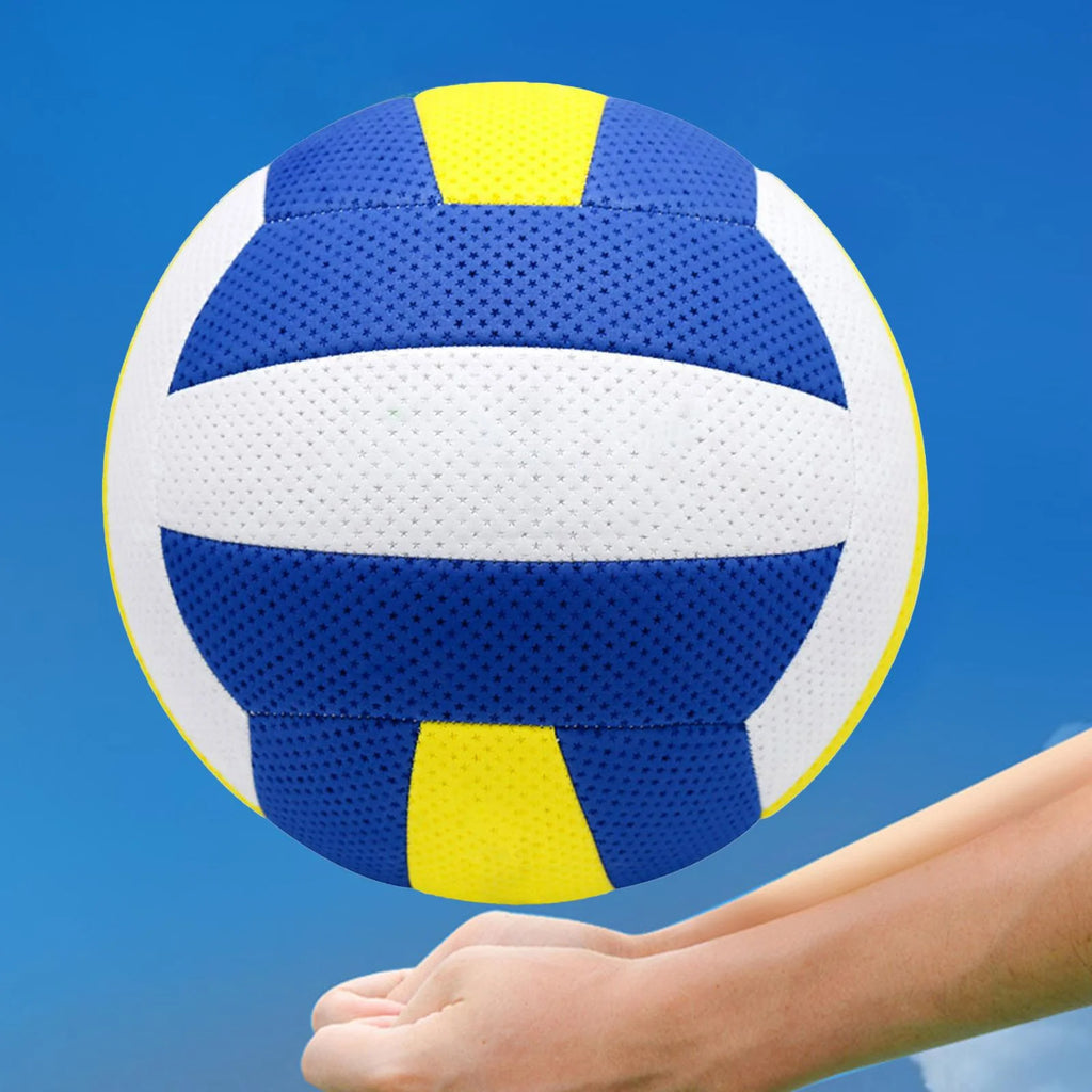 Blue White Yellow Volleyball X9357