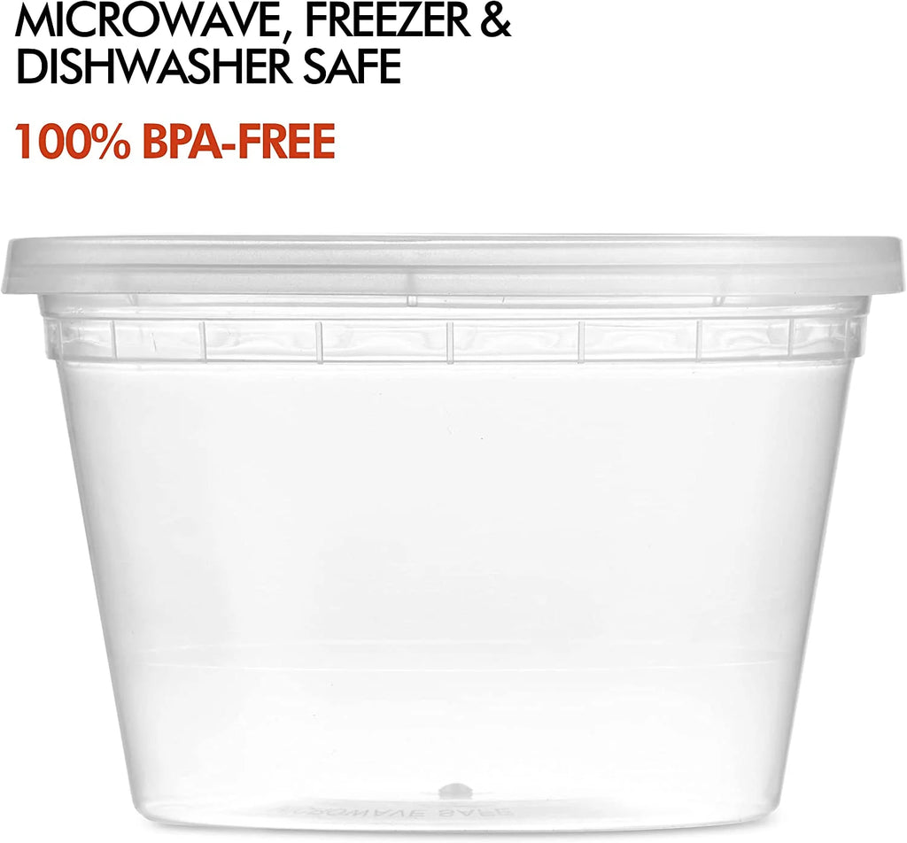 48-Pack Airtight Food Storage Containers with 54 Lids X8517