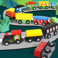 Wooden Train Toys Assembling Blocks Toy K5165