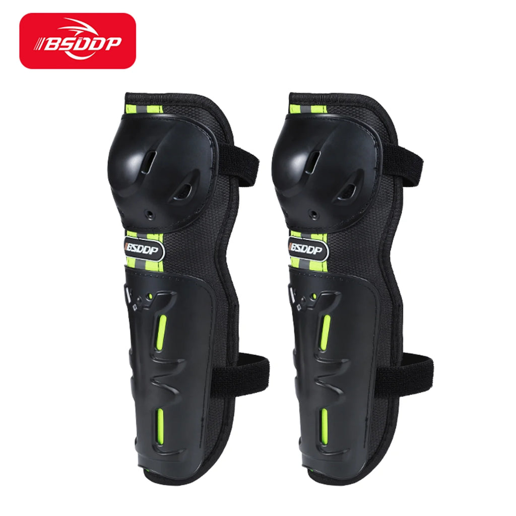 Motorcycle Knee Pads 4 Piece Set Elbow Knee Protection Reflective Breathable Protective Gear O3818