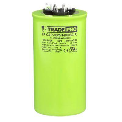 80/5 MFD 440/370V Rnd Capacitor A983
