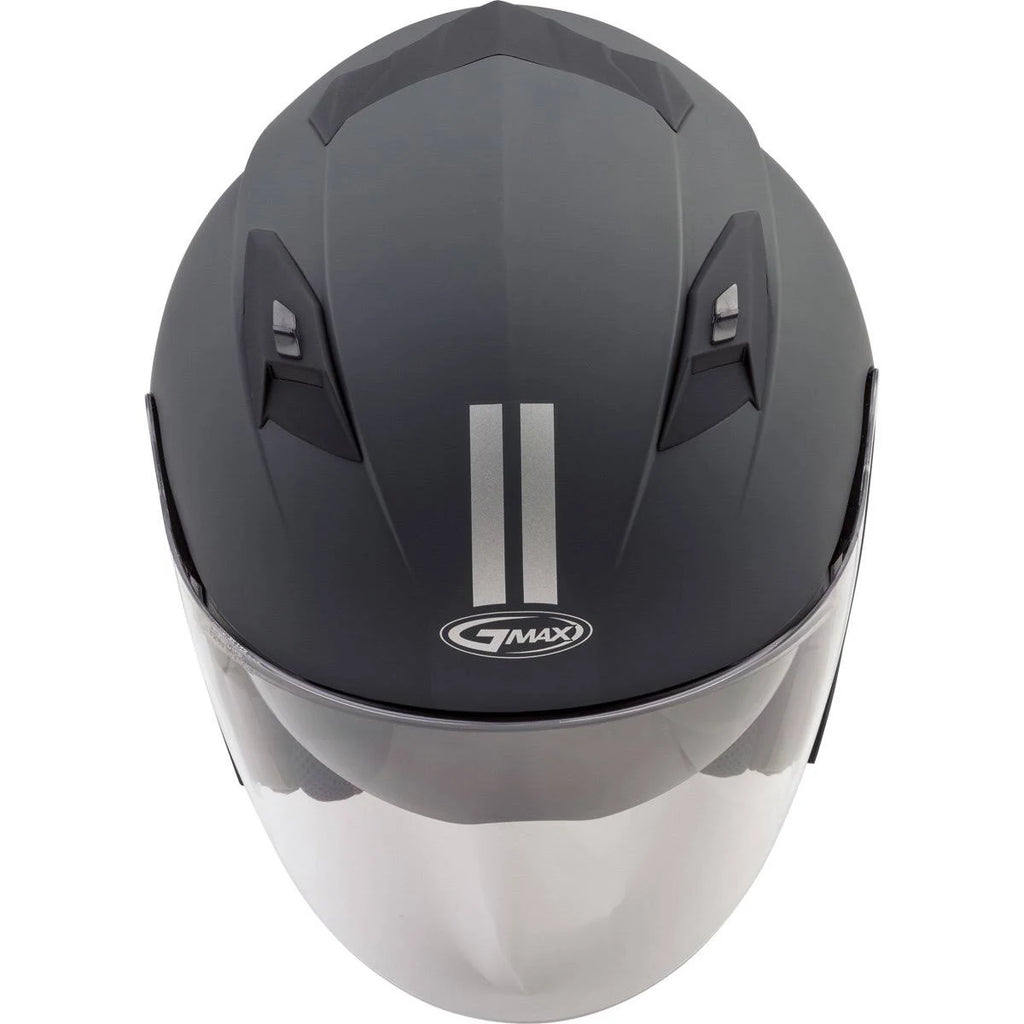 Matte Black/Pink Open-Face Helmet Y5239