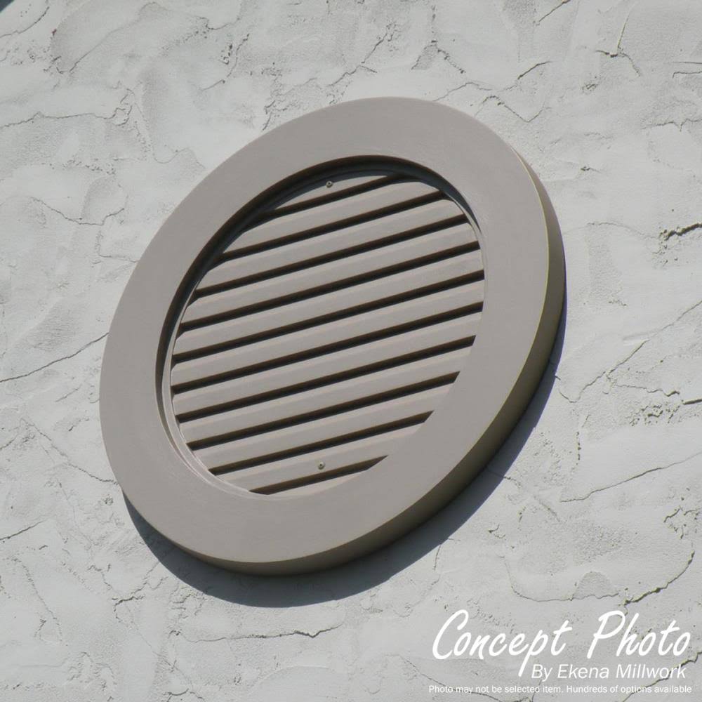 Cathedral 28x22H x 18x22W Gable Vent Louver U601402