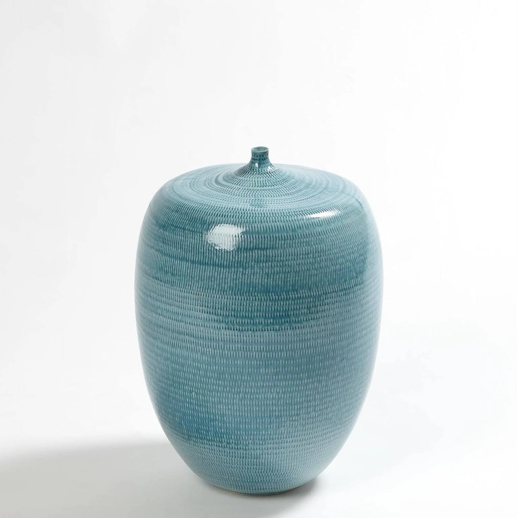 Sea Blue Fat Bottle I520889