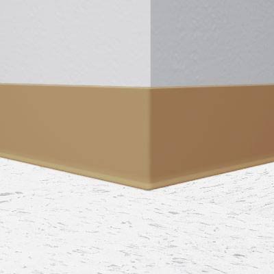 4x22 Rubber/Vinyl Wall Base, 120& Roll / Cove (with Toe) X15450