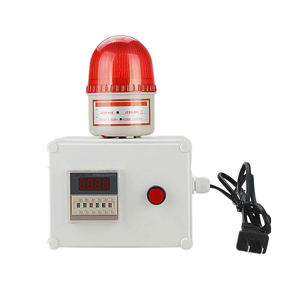 110dB Audible Alarm with Flashing Light 10W G651346