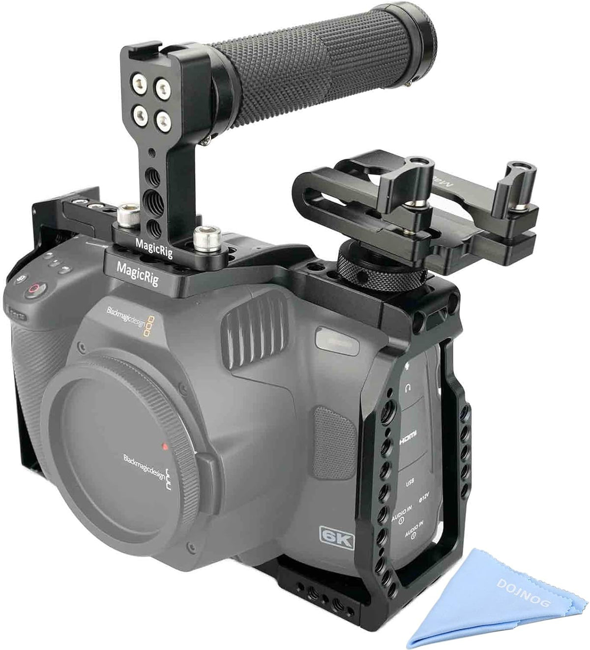 Full Cage Kit with Rubber Top Handle & T5 SSD Mount O583