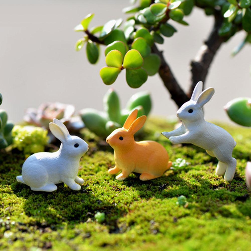 Rabbit Miniature Landscape DIY Garden Decor Ornament C652167