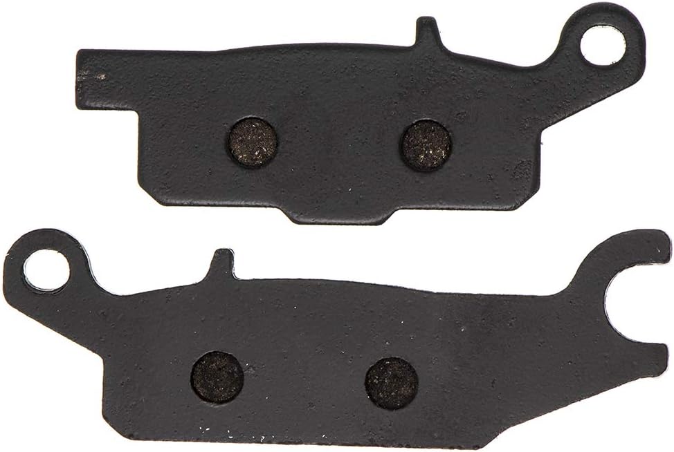 Brake Pad Kit for Yamaha Grizzly 700 550, Organic, Pack of 2 V522596