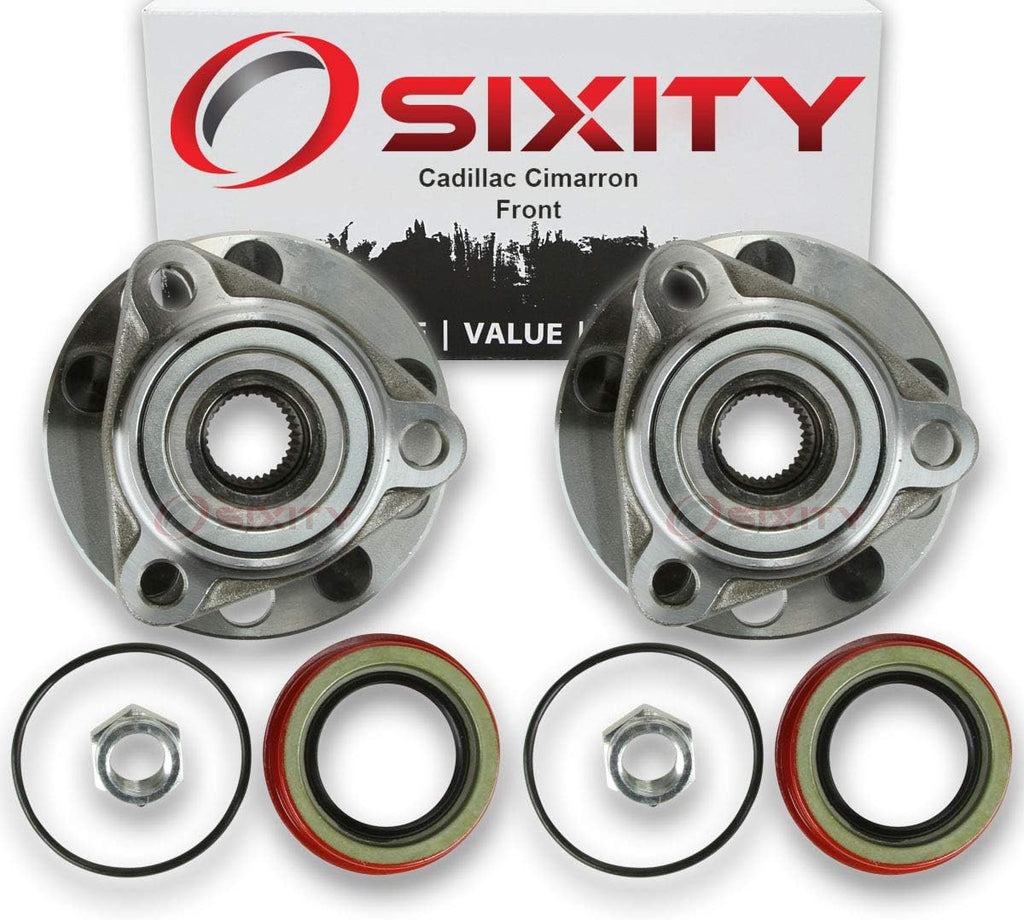 Front Wheel Bearing & Hub Assembly Pair N421