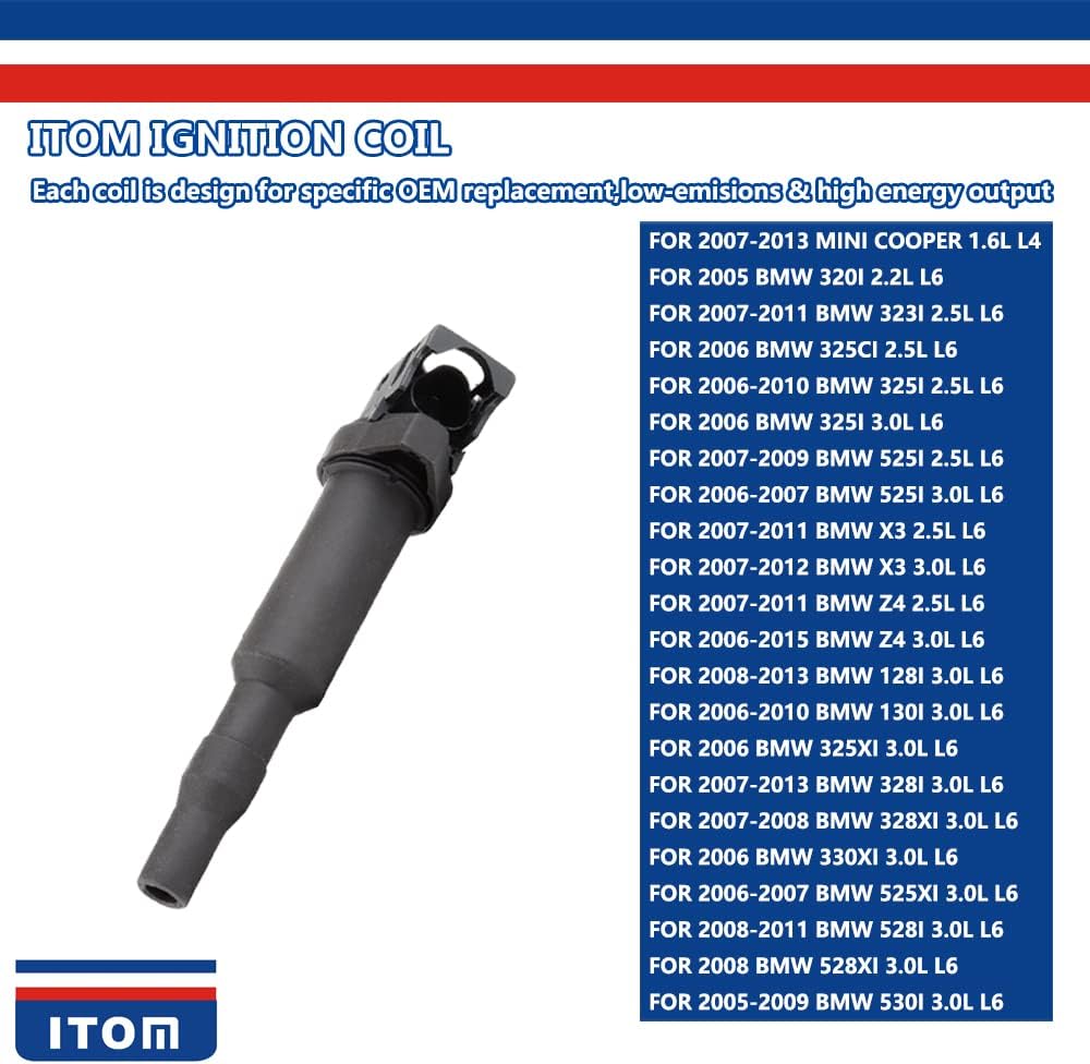 6PC Ignition Coil Pack of 2 M7516