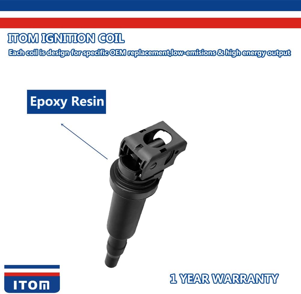 6PC Ignition Coil Pack of 2 M7516