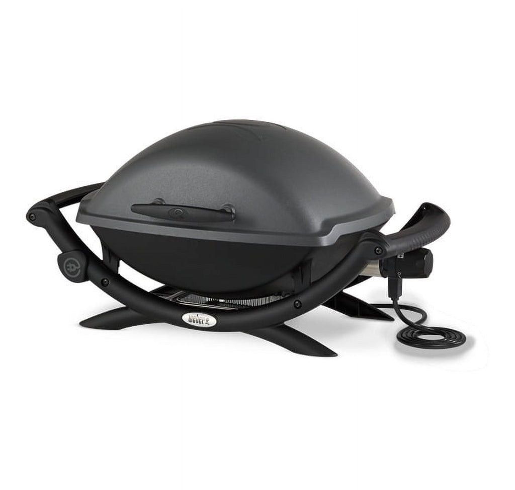 Black Electric Grill with Grill Cover and Cart Bundle F8844
