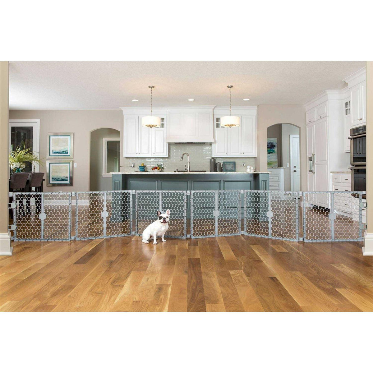 2-in-1 Plastic Gate and Pet Pen E796