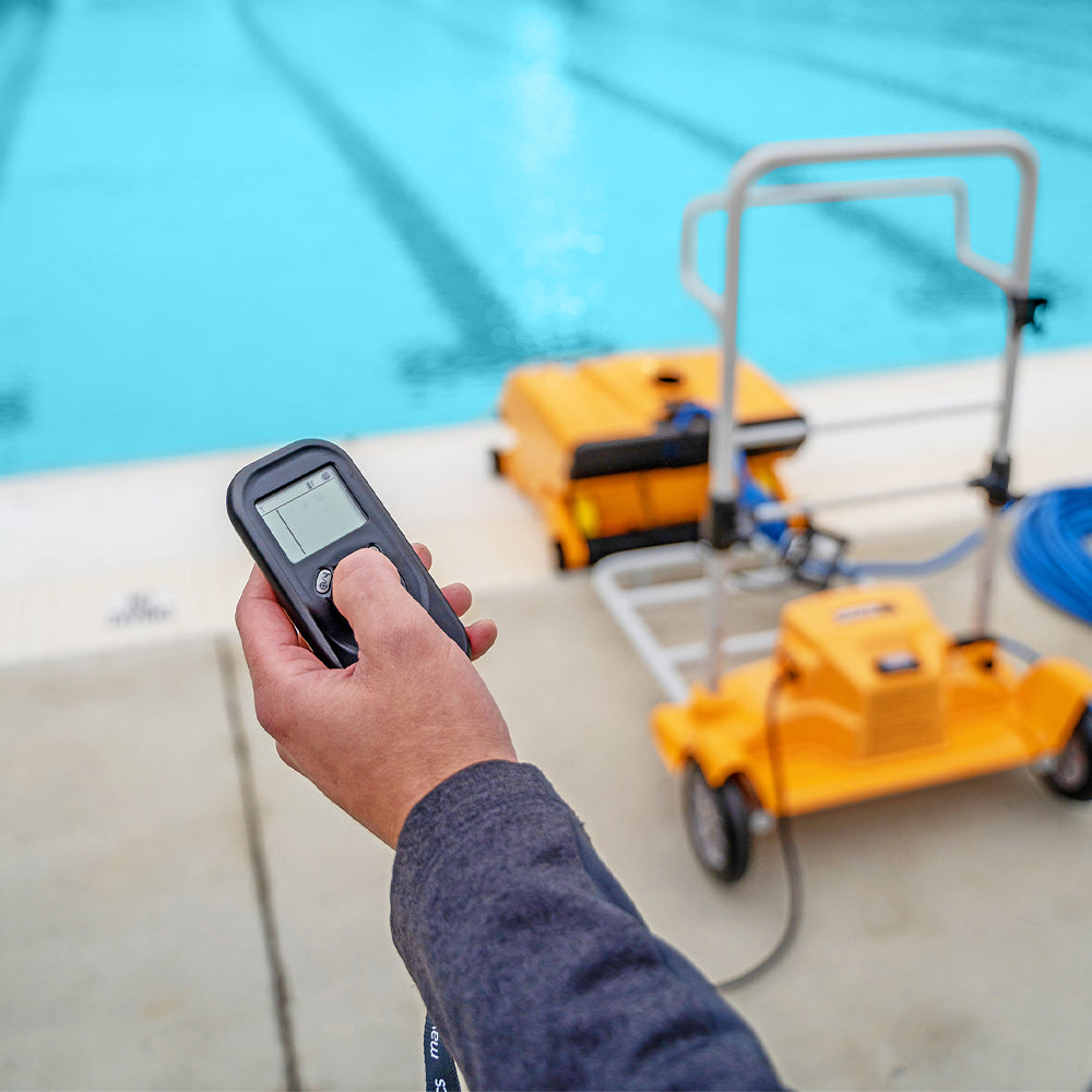 Commercial Robotic Pool Cleaner with Caddy A303661